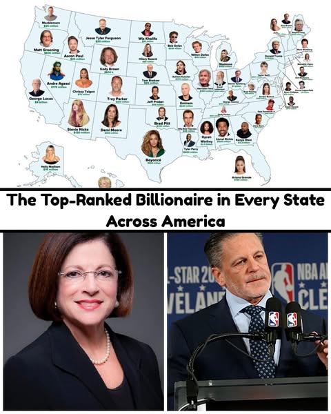 The Leading Billionaires in All 50 States